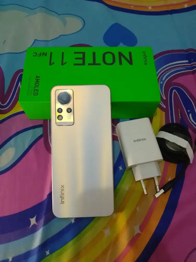Di Jual Cepat Infinix Note 11 NFC Ram 6/128GB Hp Gaming & Multitasking