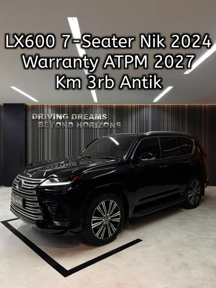 Lexus LX600 LX700 AT 7-Seater 2026 Hitam Km3rb Nik 2024 B1288SJA
