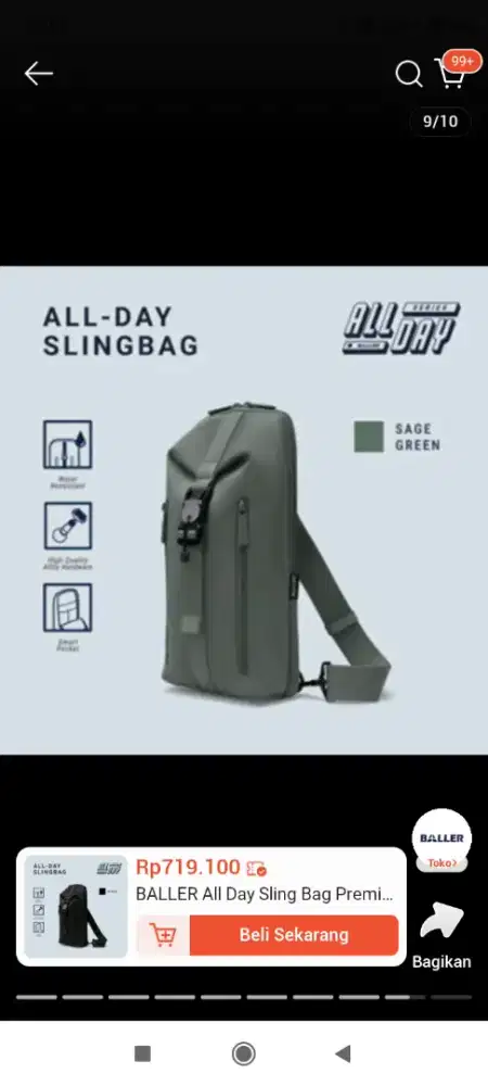 Tas Selempang Pria Merk