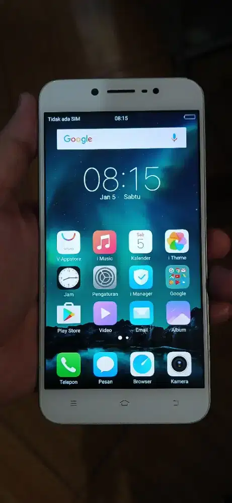 Vivo v5 lite 3/32 kondisi mulus