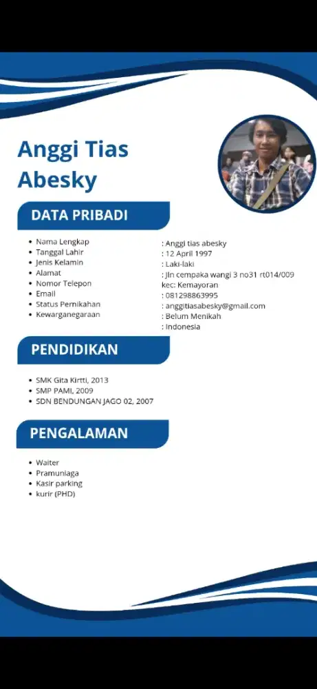 membutuh kan pekerjaan