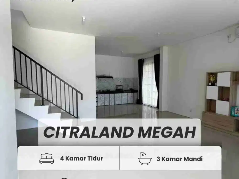 DISEWAKAN RUMAH MEWAH CITRALAND MEGAH CLUSTER OSAKA, BATAM