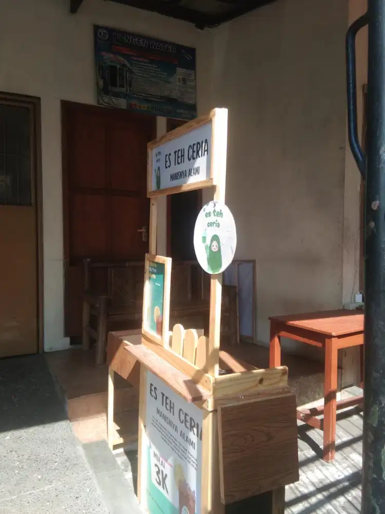 Gerobak Portabel