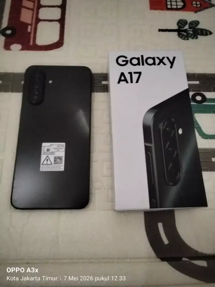 DIJUAL CEPAT SAMSUNG A17 8/128 BLACK BARU!!