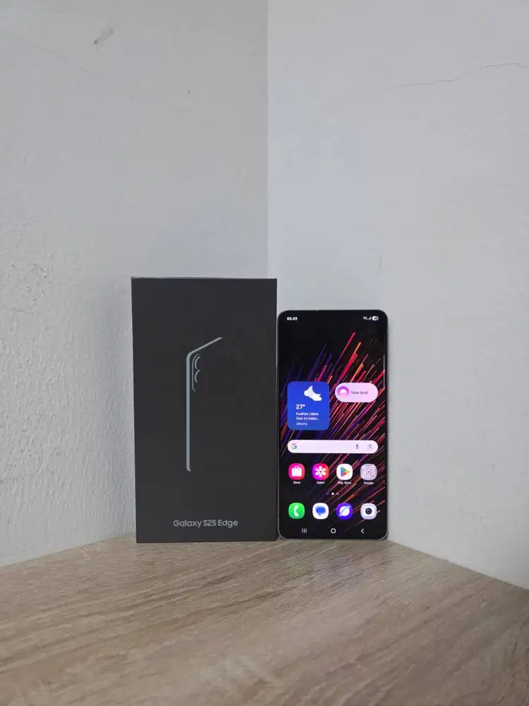 Samsung Galaxy S25 Edge SEIN 12/256 Silver Shadow Like New 12GB 256GB