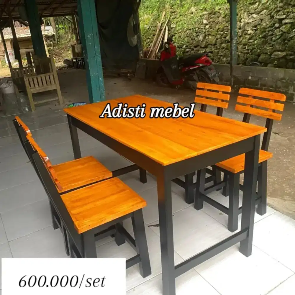 Meja kursi cafe warung kedai