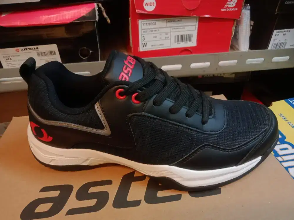 JUAL SEPATU ASTEC LANCASTER BADMINTON MEN SHOES 100% ORIGINAL RESMI