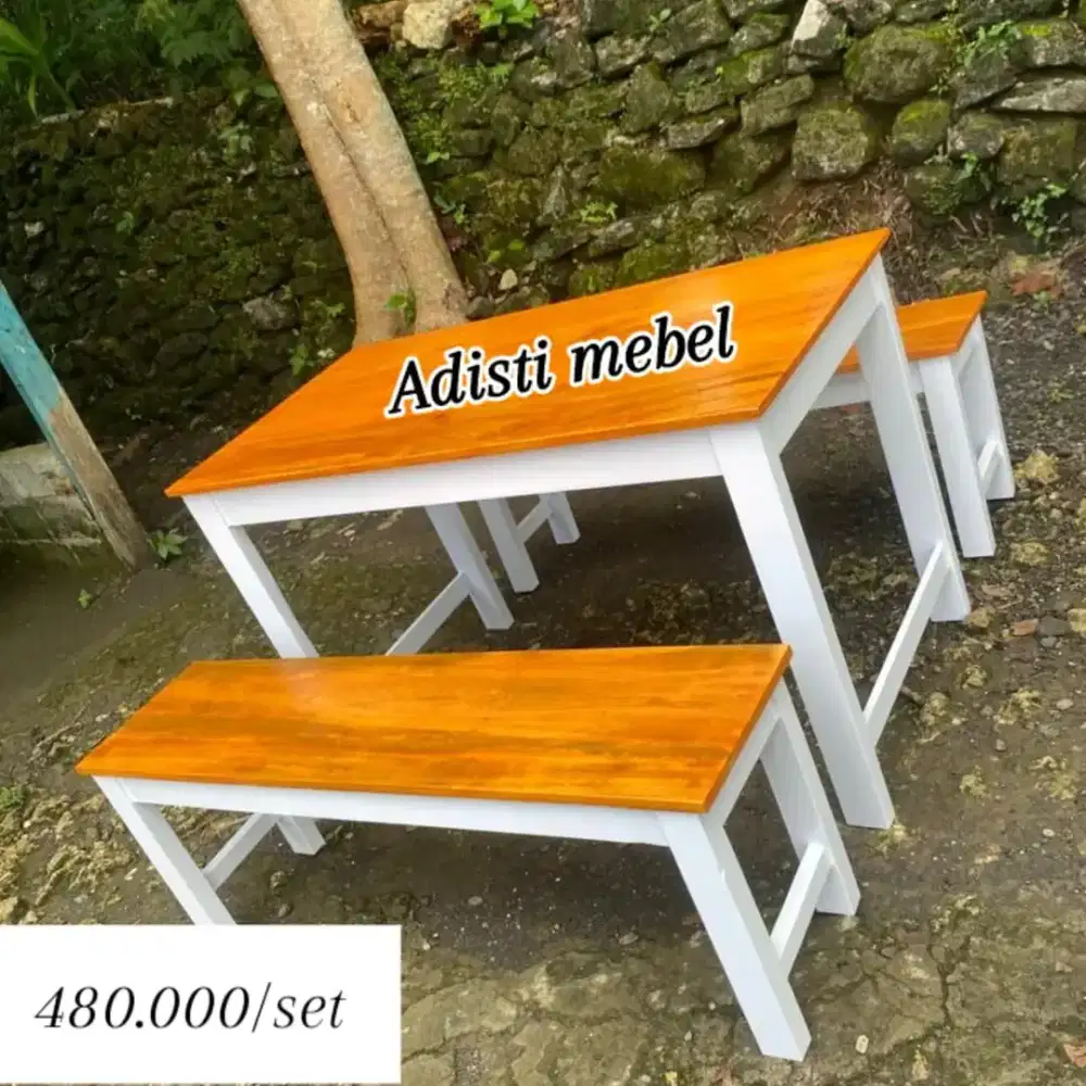 Meja kursi cafe warung kedai