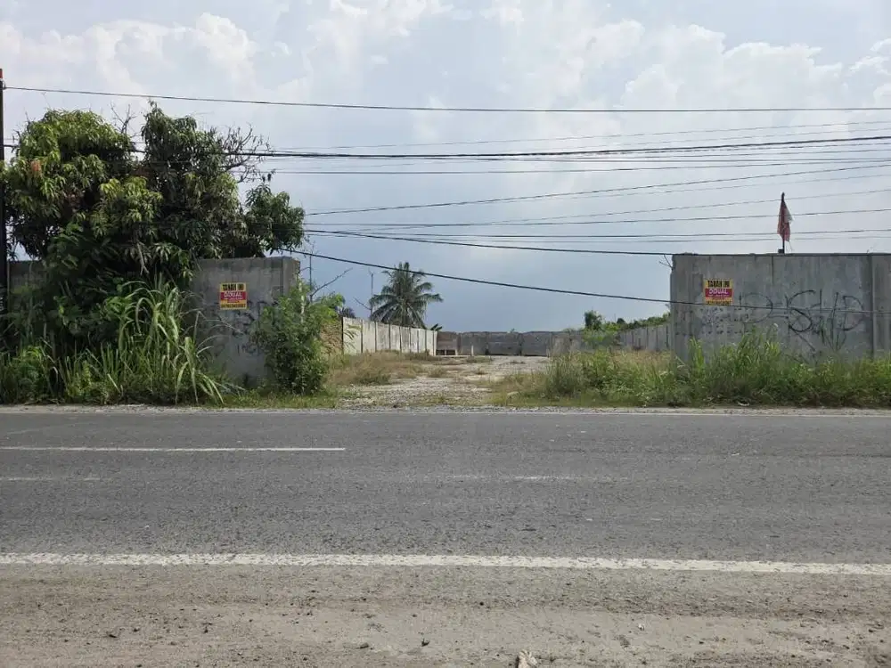 DIJUAL TANAH STRATEGIS DI JALAN BESAR HAMPARAN PERAK