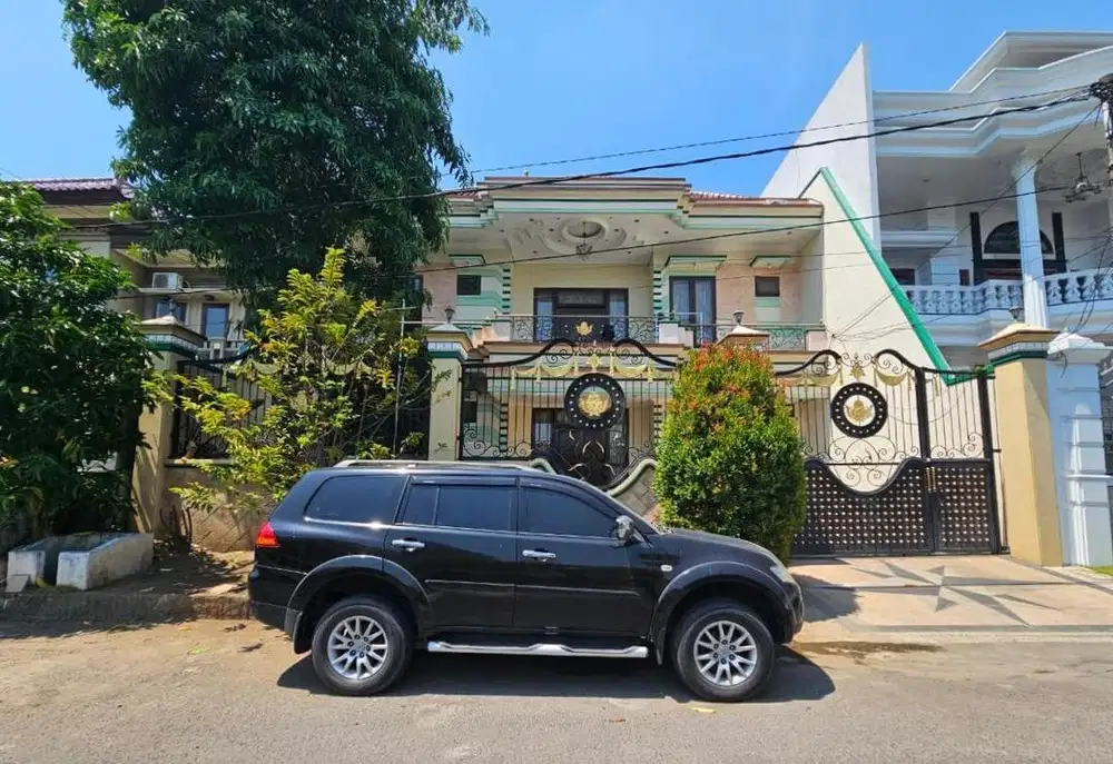 LELANG! MURAH ! DIJUAL RUMAH MEWAH DHARMAHUSADA MAS JALAN UTAMA ELITE