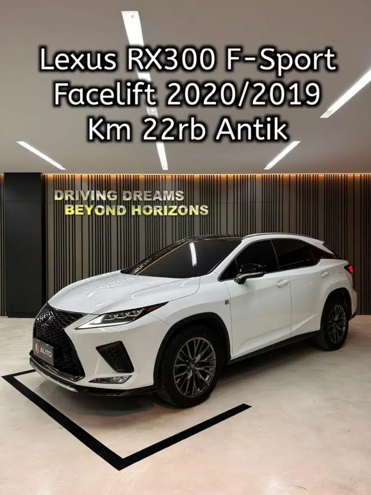 Lexus RX300 RX300T F-Sport 2021 Km22rb Putih B2551JBC Nik 2019