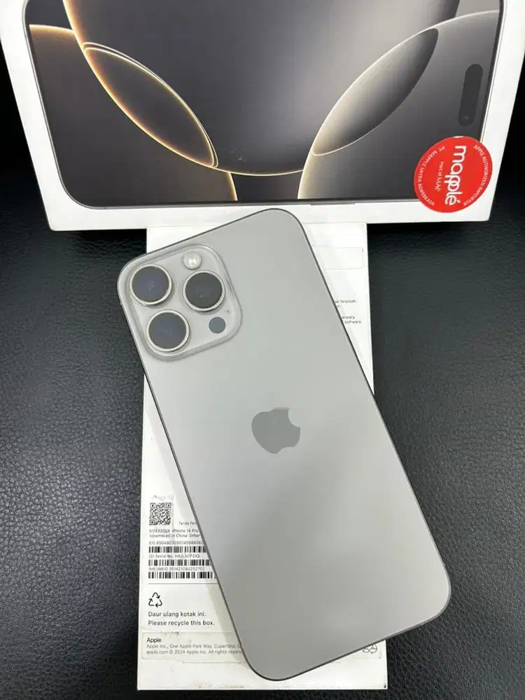 Iphone 16 Promax , Natural Titanium , 512GB IBox