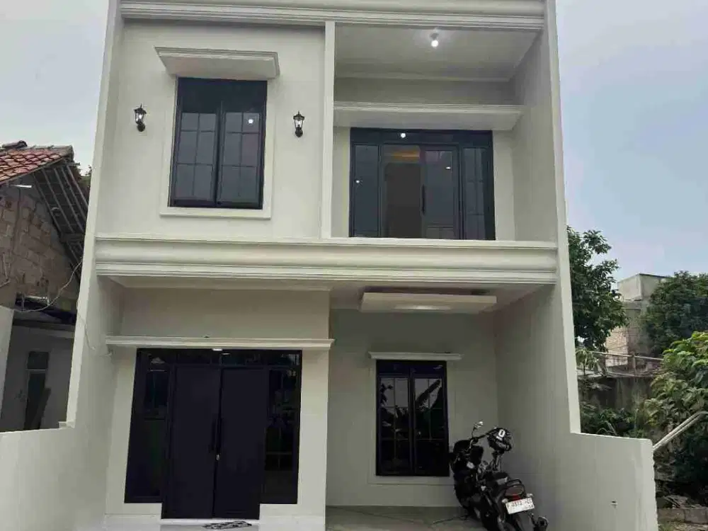 rumah 2 lantai lokasi strategis 2 menit ke stasiun pondok Rajeg