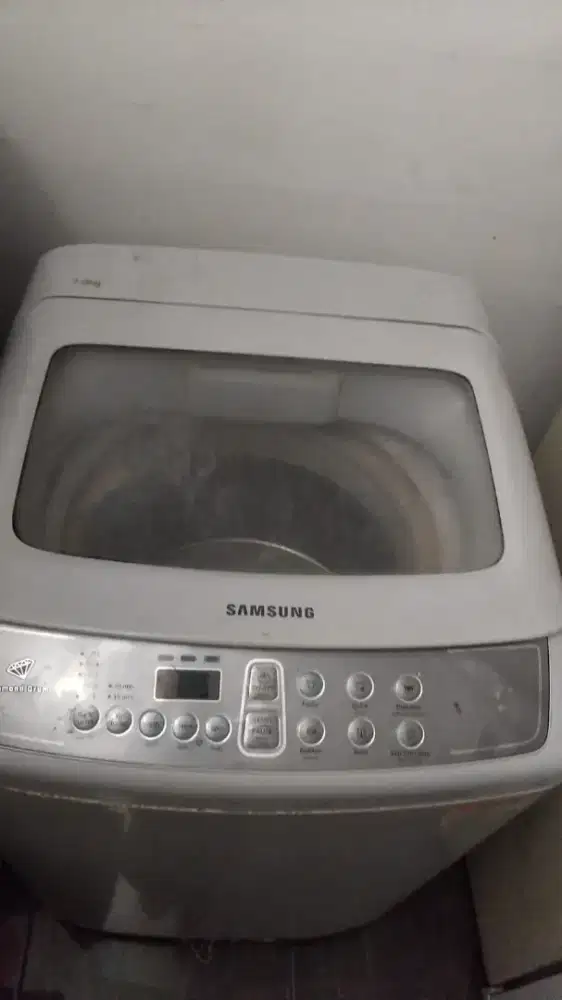 Mesin cuci 7KG merk Samsung kondisi mati