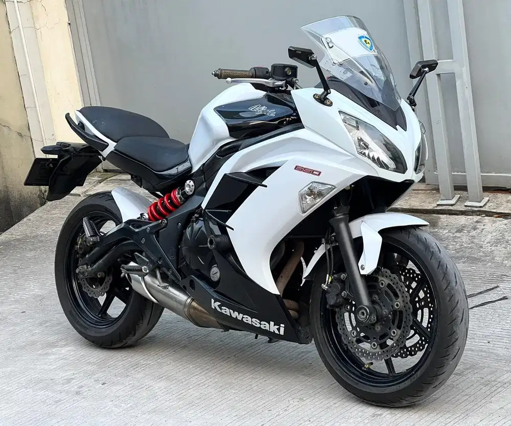 Kawasaki er6f 2013 low KM 20rb putih er6 er 6f ninja 650
