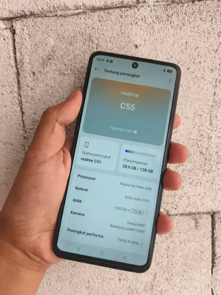 REALME C55 NFC RAM 6+12/128