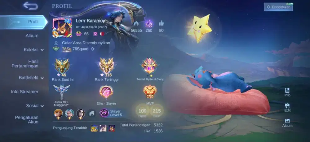akun mobile legend
