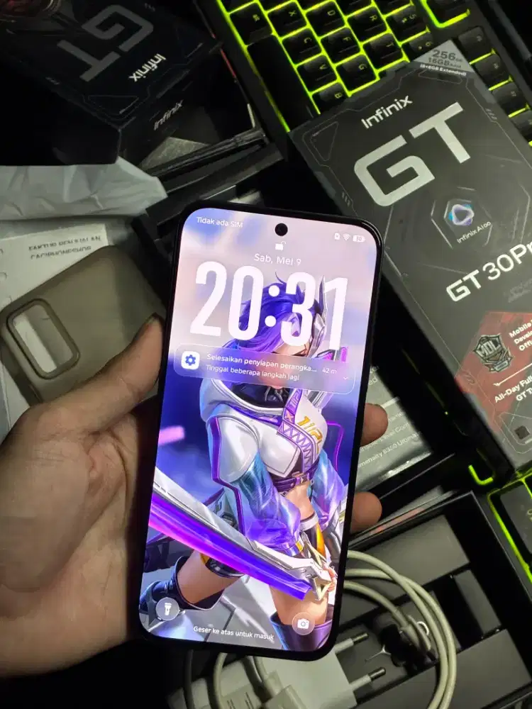 INFINIX GT 30 PRO 8/256 GIFTBOX MULUS!