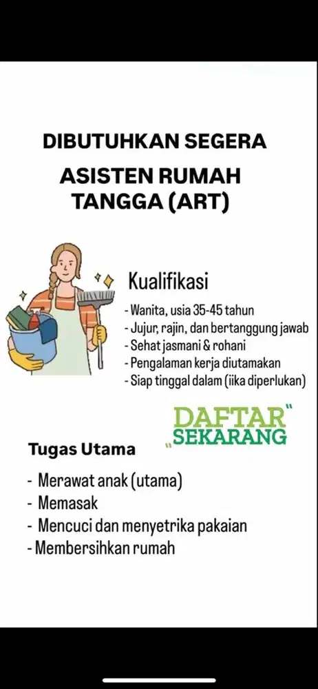 ART + jaga bayi