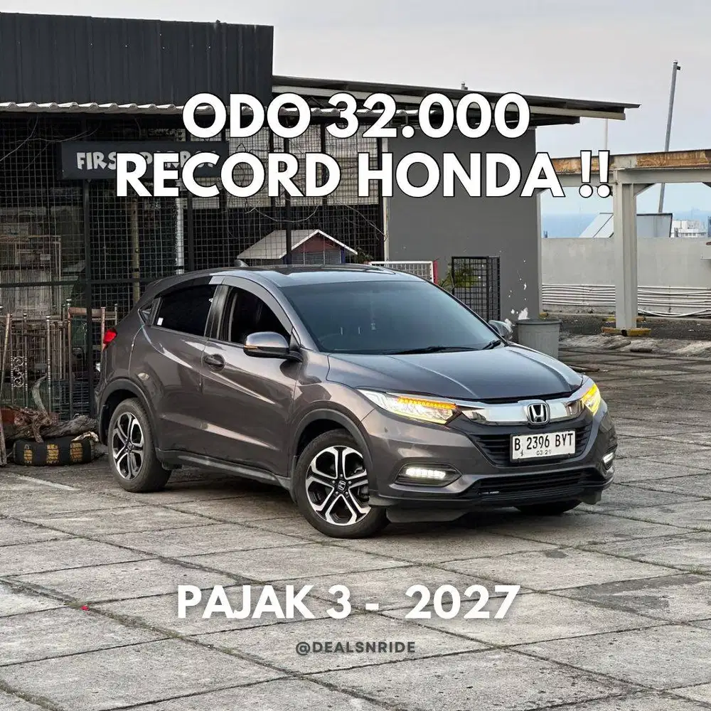 ODO 32.000 ANTIK BGT !! PAJAK 3/2027 HONDA HRV SPECIAL EDITION 2019