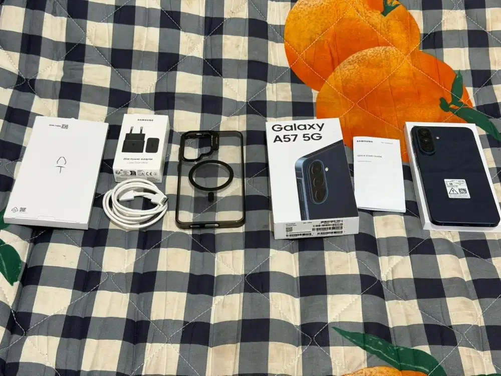 Samsung a57 8/128gb mulus 1000% seperti baru fullset garansi