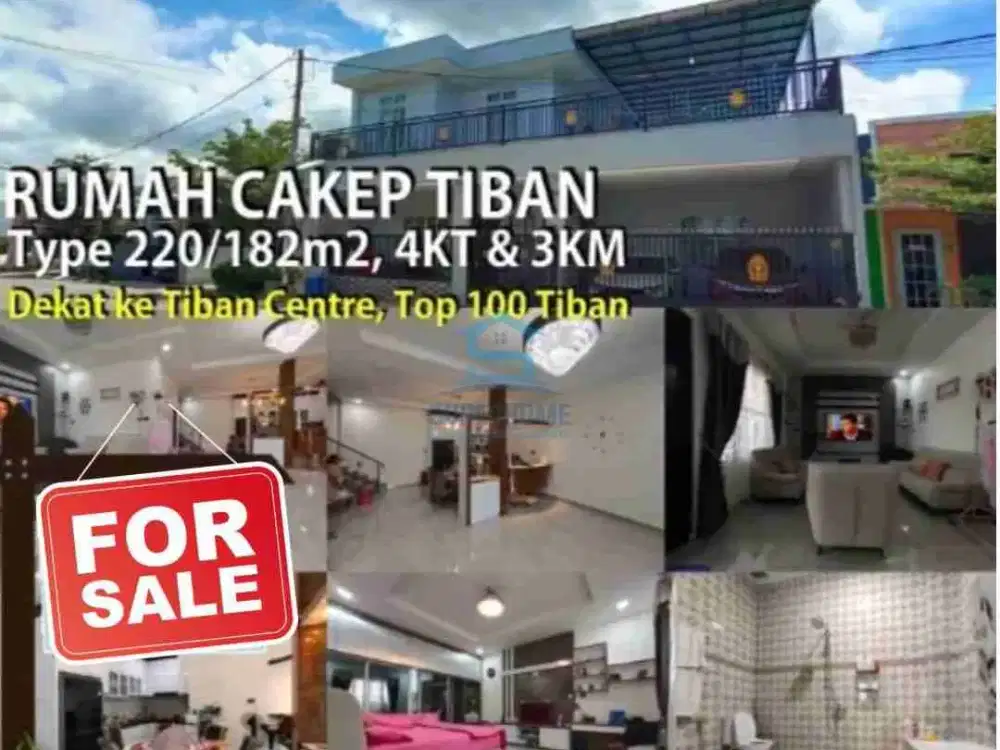 DIJUAL RUMAH MEWAH TIBAN INDAH PERMAI, BATAM