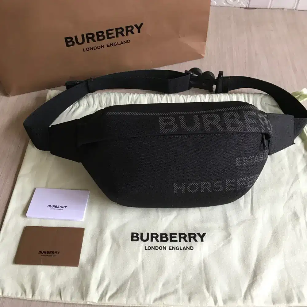 Burberry Horseferry Print Sonny bum bag tas original brand