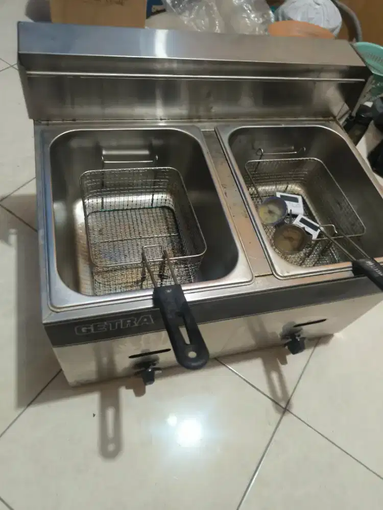 Deep Fryer (double) Gas Getra GF 73