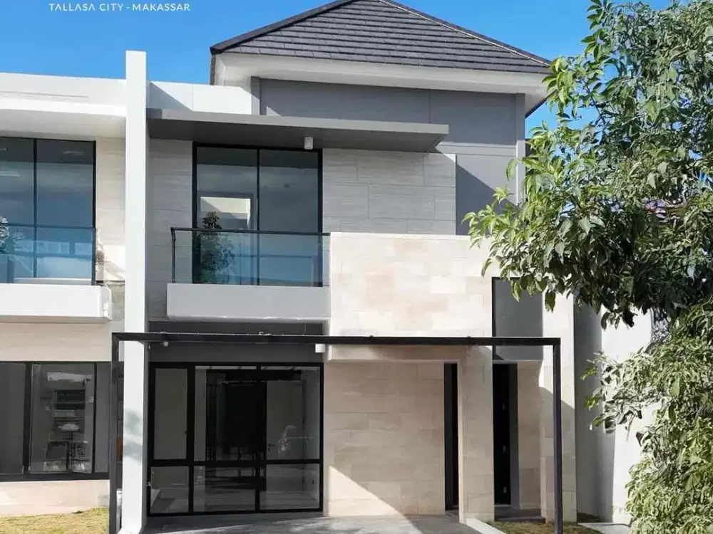 DIJUAL RUMAH BARU 8x15 CLUSTER TERDEPAN CITRALAND TALLASA CITY MAKASSAR