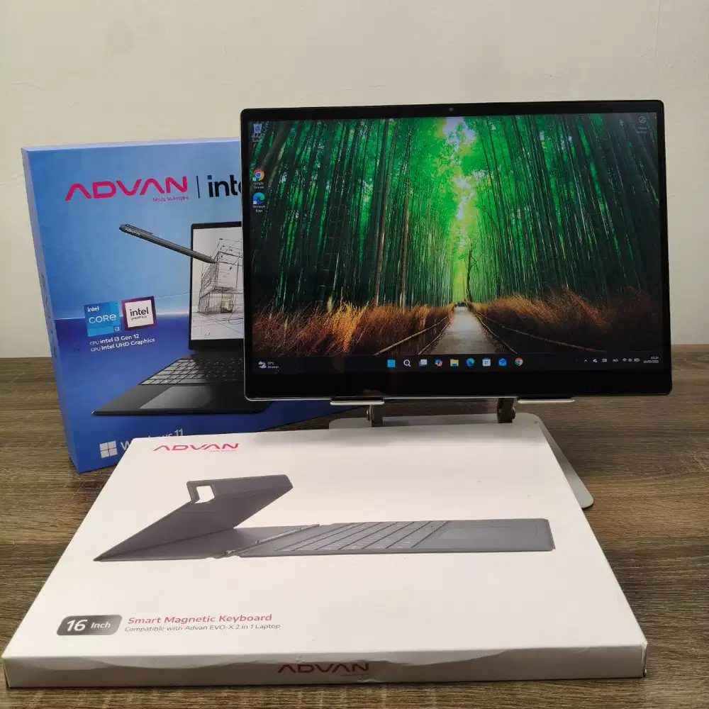 Tablet Windows Advan EVO X16 Intel i3 1215u Ram 12Gb SSD 512gb bekas