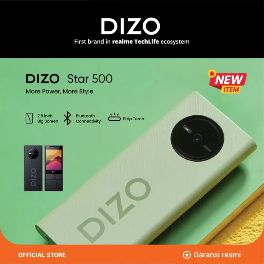 DIZO Star 500 Featured Phone.
