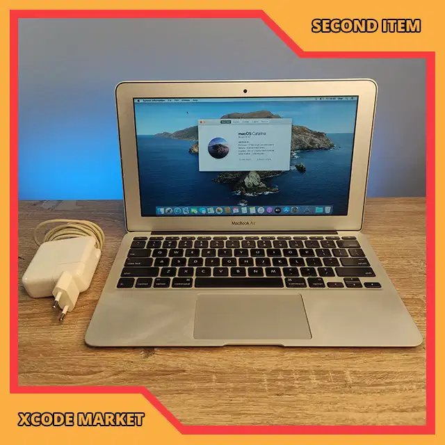 Apple MacBook Air 11inci Mid A1465 2012 Like New Second Bekas Normal