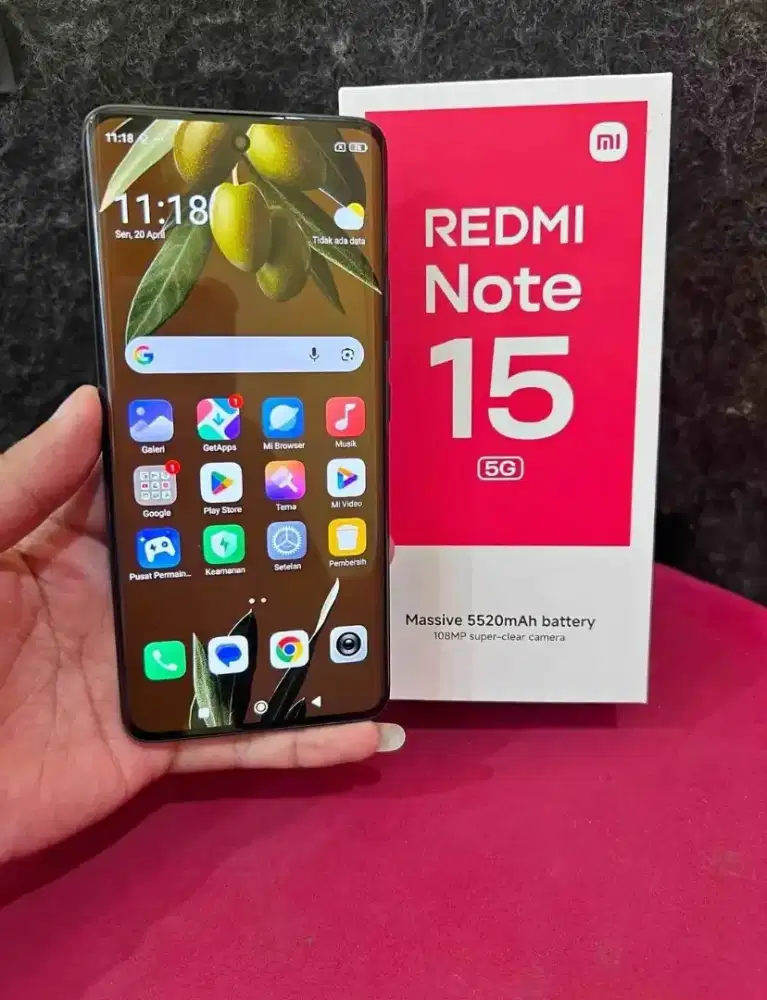 REDMI NOTE 15 5G FULLSET, RAM 8/256