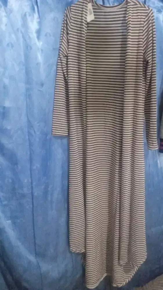 Dijual outer motif garis new