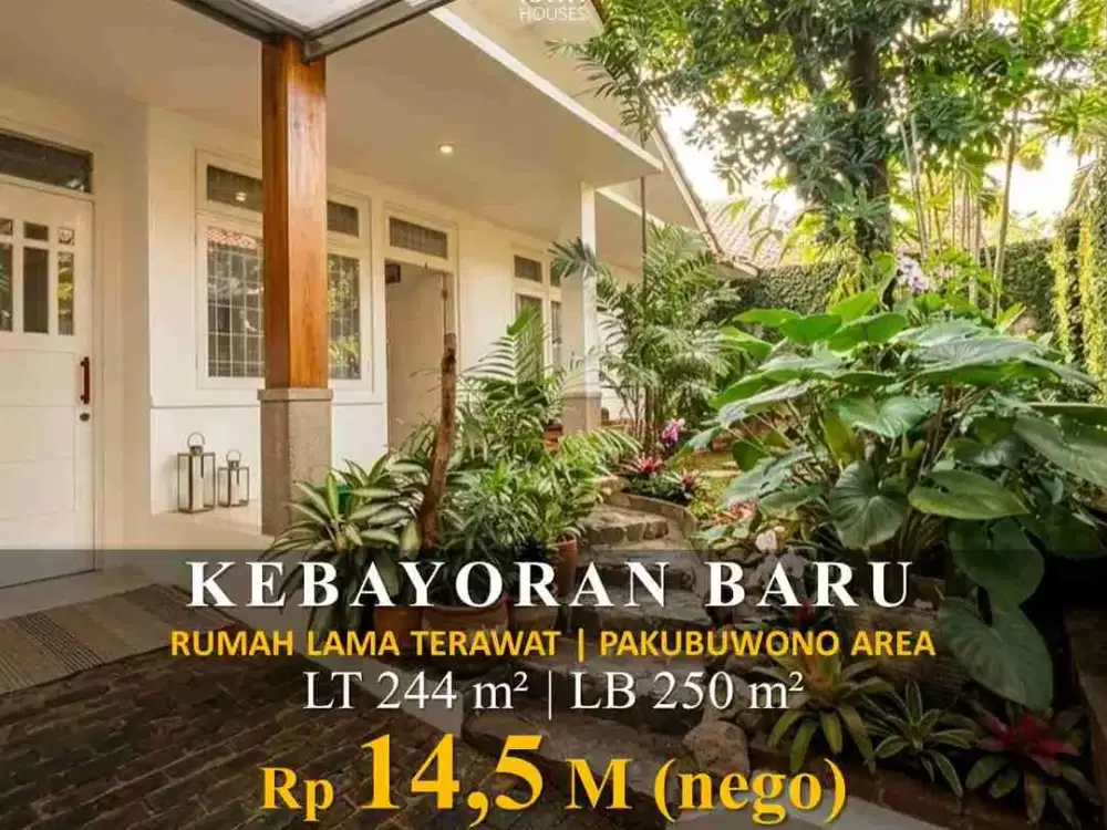 Dijual Dempo Kebayoran Baru Jalan Lebar