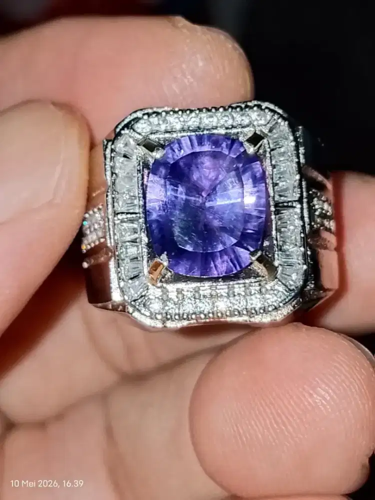 Batu Natural Amethyst Kong Joe