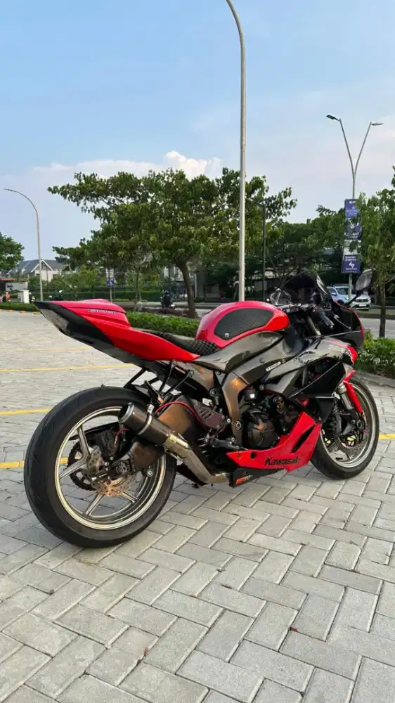 ZX6R ZX kondisi FULL RAWATAN mesin FRESH banget, pajak on odo low