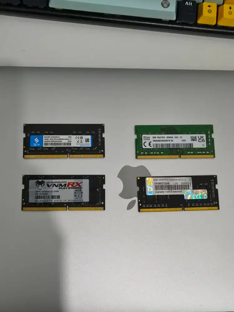 RAM 16GB DDR4 Sodimm 3200 MHZ Merk VenomRX dan Copotan Laptop PC Mini