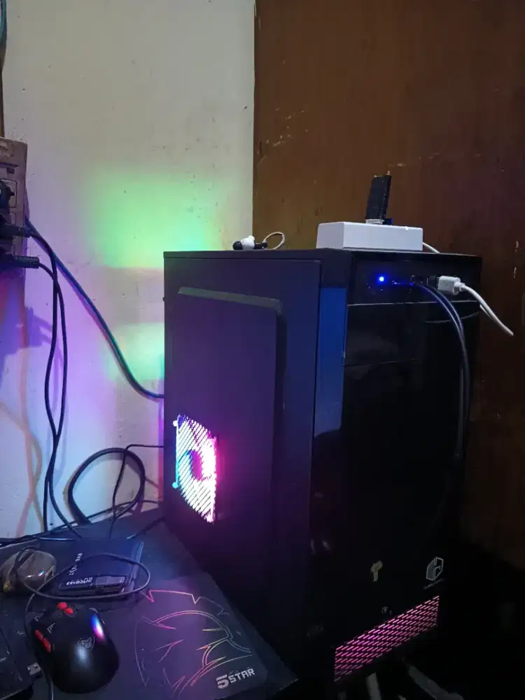 Pc gaming core i5 vga rx 570 8gb vram
