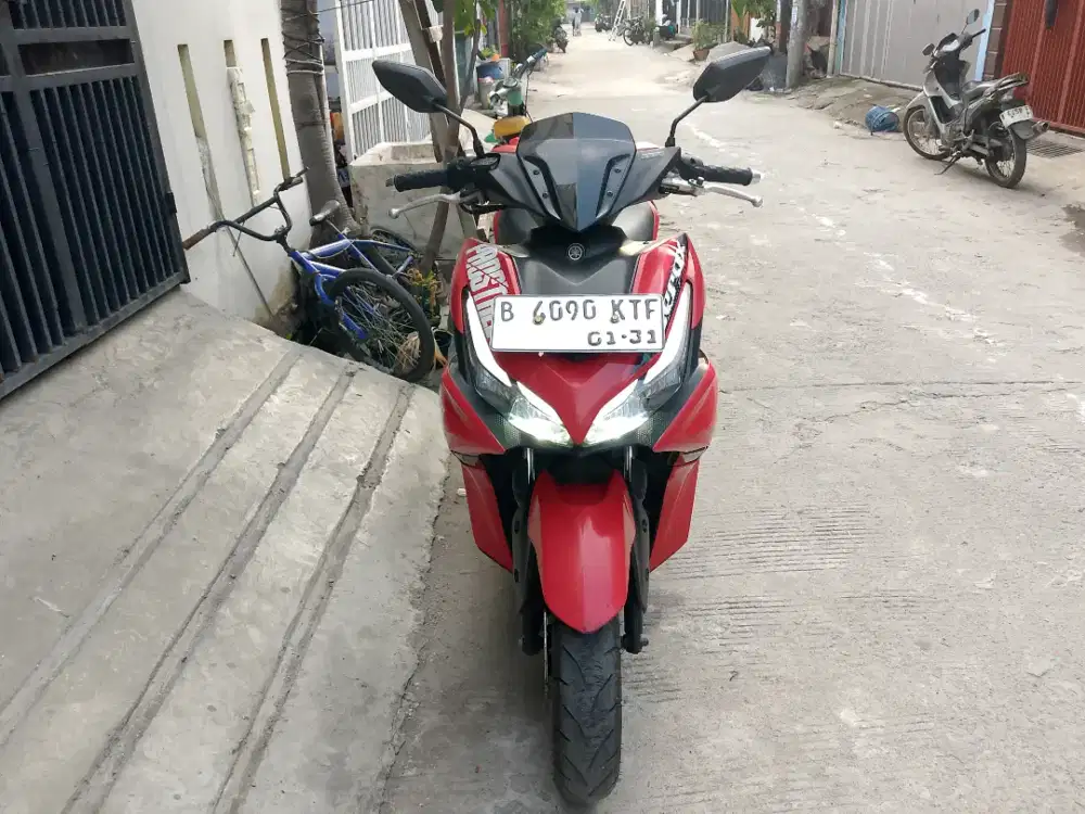 Yamaha Aerox new 155vva pajak hidup baru di bayar