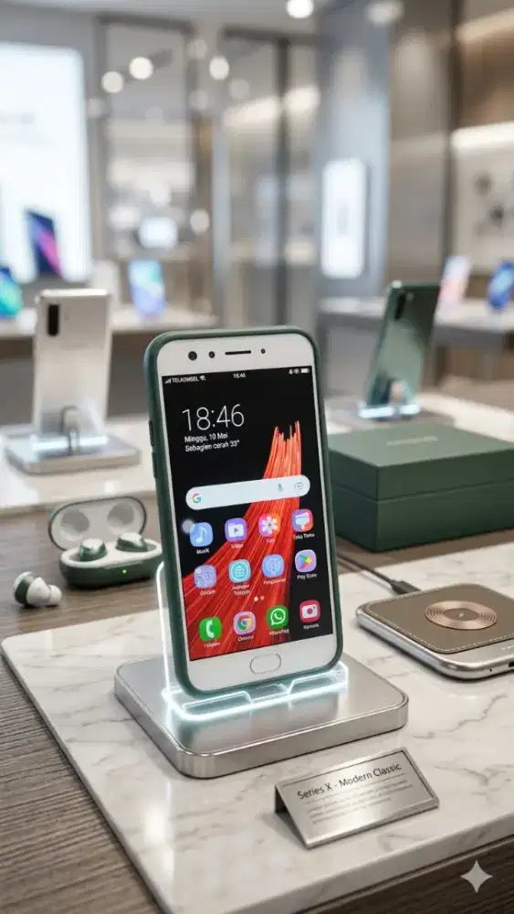 Oppo F3 ( cph1609 ) warna gold