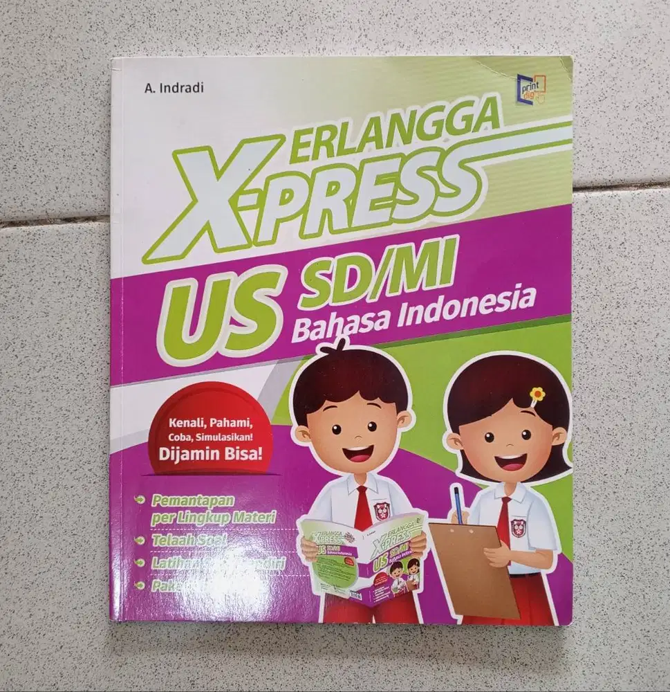 Buku Sekolah Anak kls 6 US Bhs. Indonesia