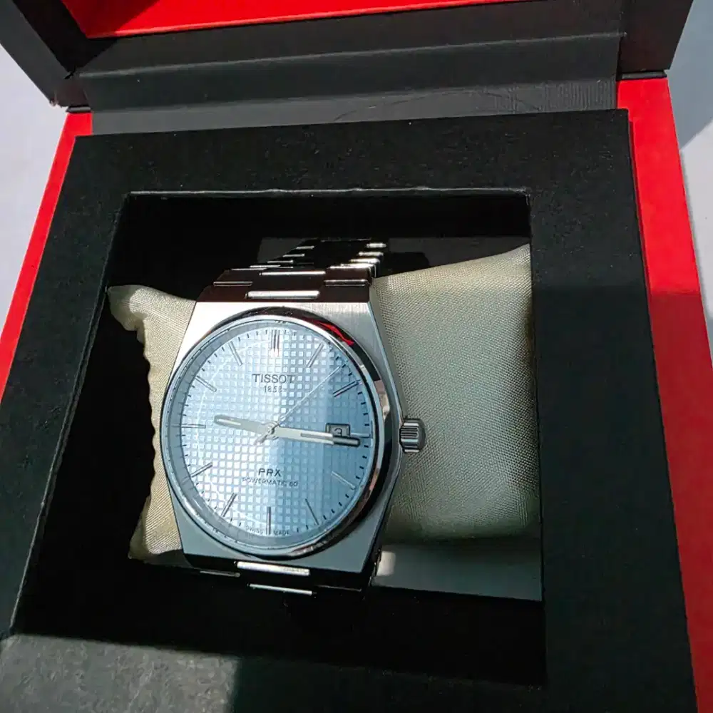 Tissot PRX Powermatic 80
Ice Blue