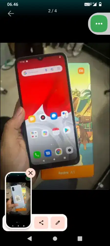 REDMI A1 FULSET ORI MULUS