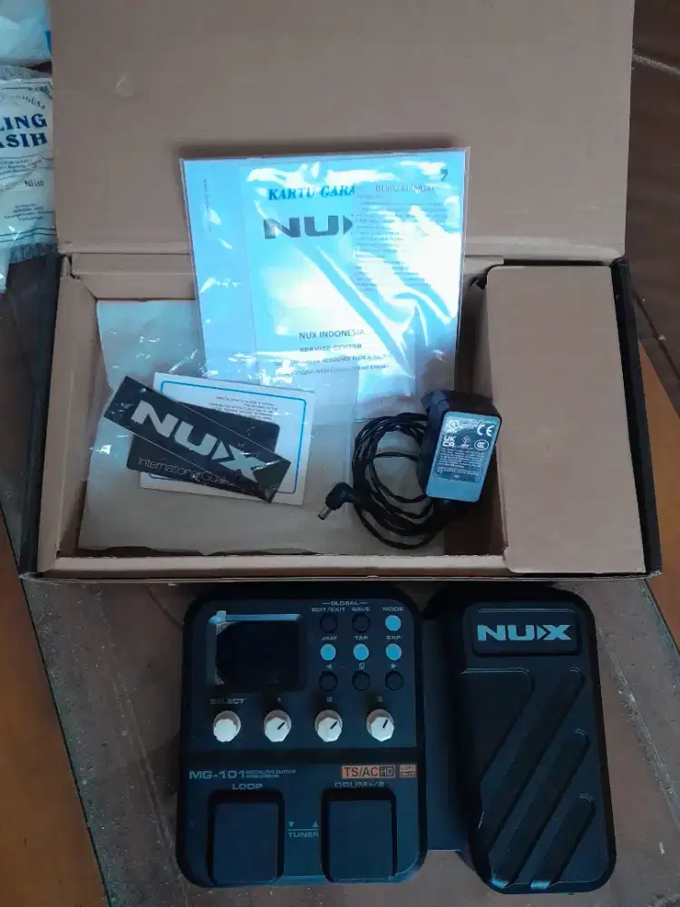 NUX MG101 fullset mulusss
