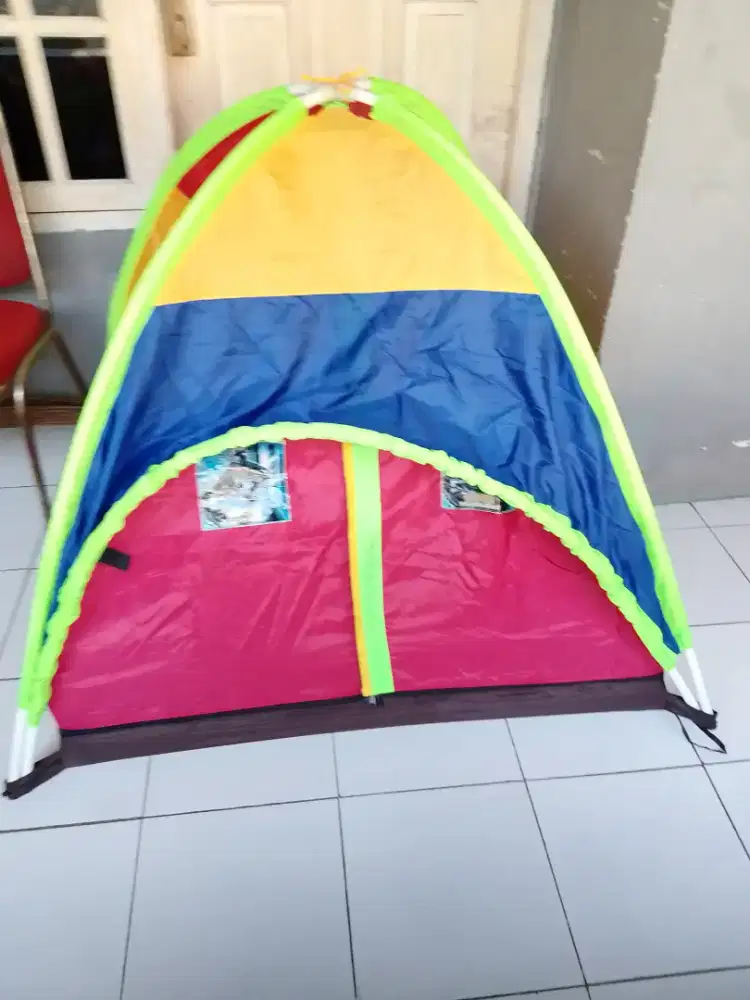 Tenda dumb anak, tenda spiderman, lego