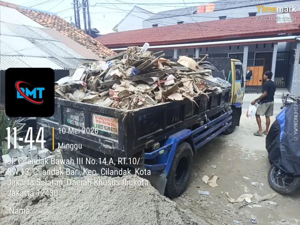 Jasa pengurugan dan buang puing proyek