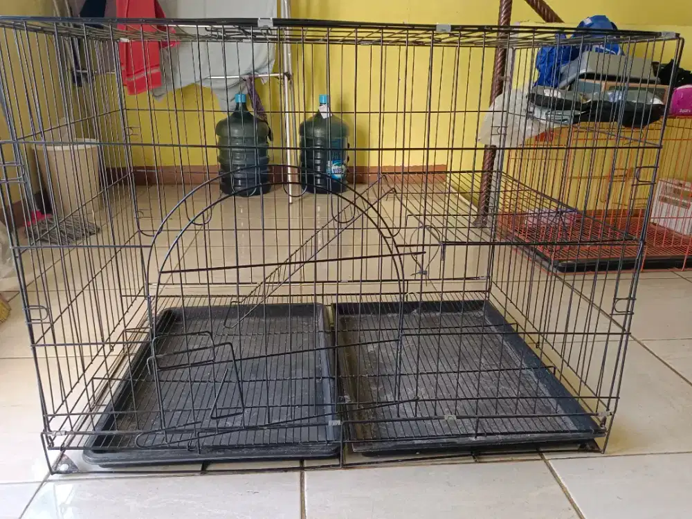 Kandang kucing ukuran 90x70x60