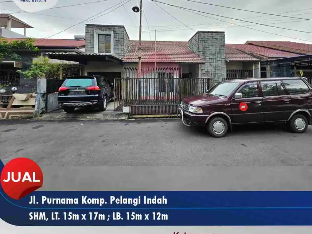 Rumah 1 lantai lokasi bagus