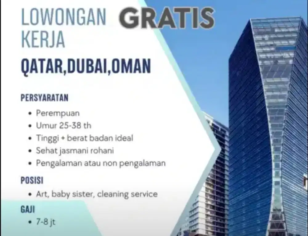 Lowongan kerja internasional